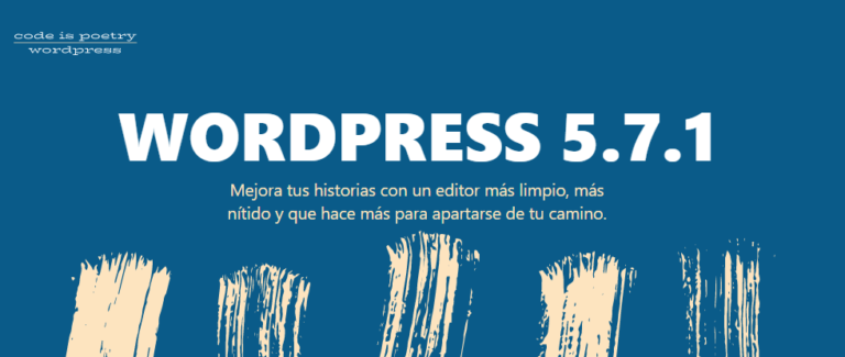 Wordpress 5.7.1